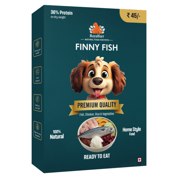 Finny Fish- Fish, Chicken, Rice & Vegetables