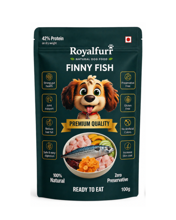 Finny Fish- Fish, Chicken, Rice & Vegetables