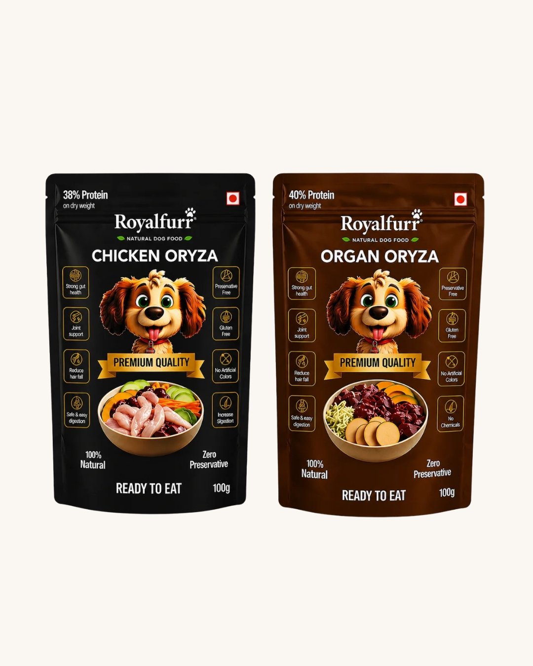 chicken&organ-combo-cream-bg chicken oryza & organ oryza combo product image frontside